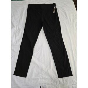 IVINI Black Leggings Pants Stretch Comfort Slim Fit Plus Size 3XL (small) /0490